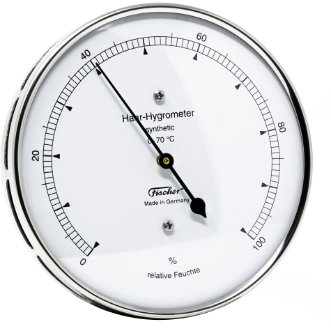 122.01HT, Fischer indoor climate hygrometer with thermometer