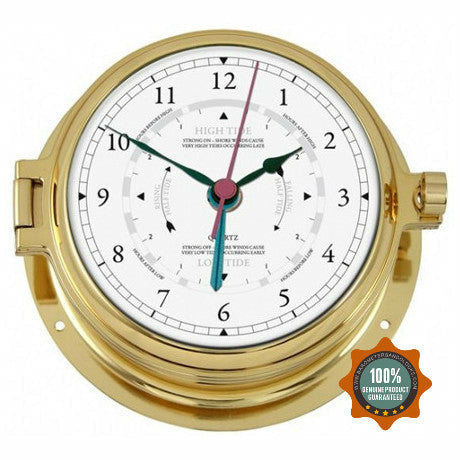 Brass Tide Clock